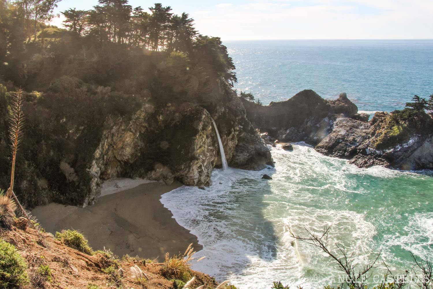 Recorrer carretera Big Sur Pacific Coast Highway California Julia Pfeiffer