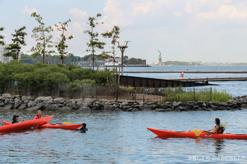 Kayak gratis por el río Hudson y el East River, en Nueva York