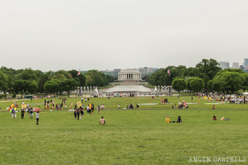 Guia Washington DC Que ver Excursion desde Nueva York Mall Lincoln Monument